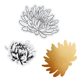 Aster Mini Layering Stamp and Die Set (4pc)