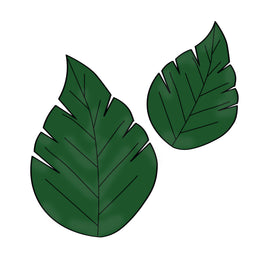 Stamp and Dies - Single Leaf - Approx. 50 x 50mm | 1.9 x 1.9in