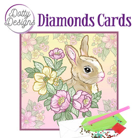 Diamond Cards - Rabbit (140 x 140mm | 5.5 x 5.5in)