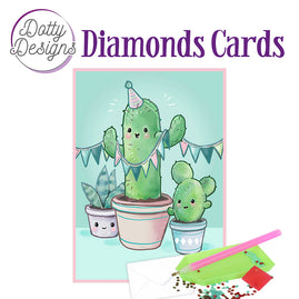 Diamond Cards - Cactus (100 x 150mm | 3.9 x 5.9in)