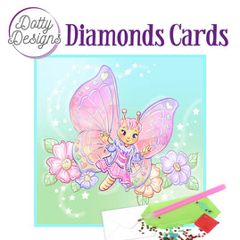 Diamond Cards - Butterfly (140 x 140mm | 5.5 x 5.5in)