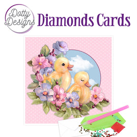 Diamond Cards - Ducklings (140 x 140mm | 5.5 x 5.5in)