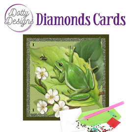 Diamond Cards - Frog (140 x 140mm | 5.5 x 5.5in)