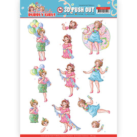 x x 3D Pushout - Yvonne Creations - Bubbly Girls - Party - Party Time