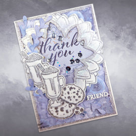 Mini Stamp - Blooming Friendship - Cookies (1pc)